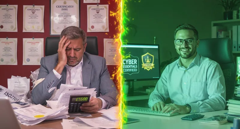 ISO27001 vs Cyber Essentials: Real Defence vs Checkbox Theatre