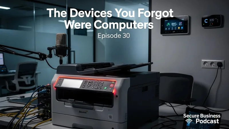 The Devices You Forgot Were Computers - IoT Security for Small Business