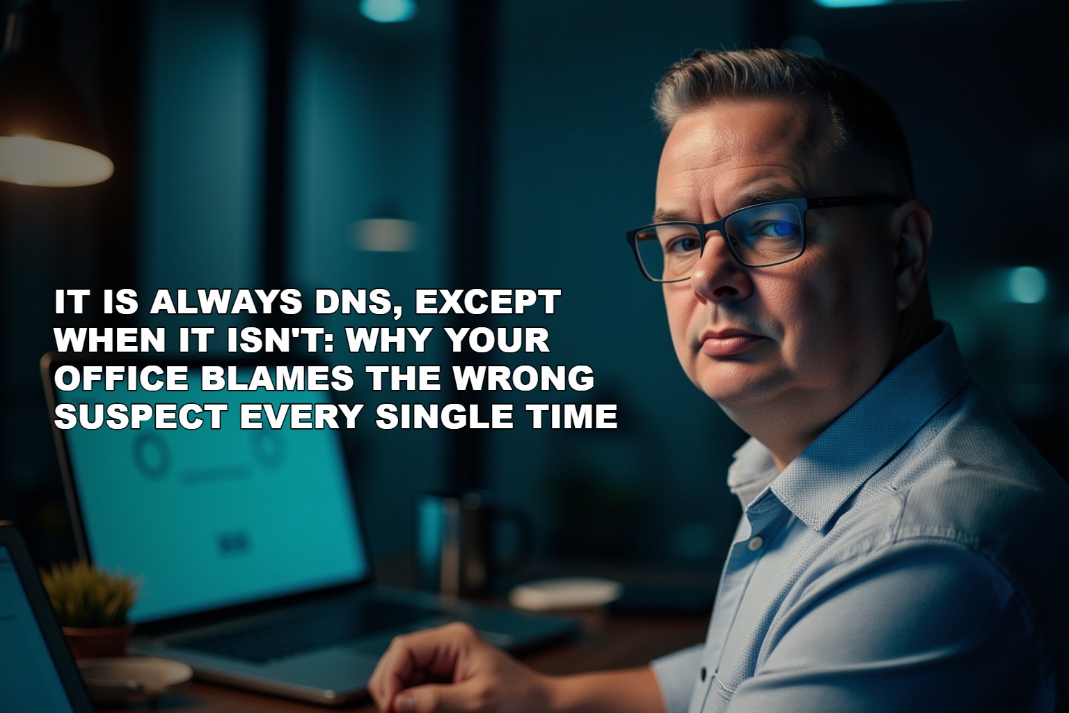 It Is Always DNS, Except When It Isn't: Why Your Office Blames the Wrong Suspect Every Single Time