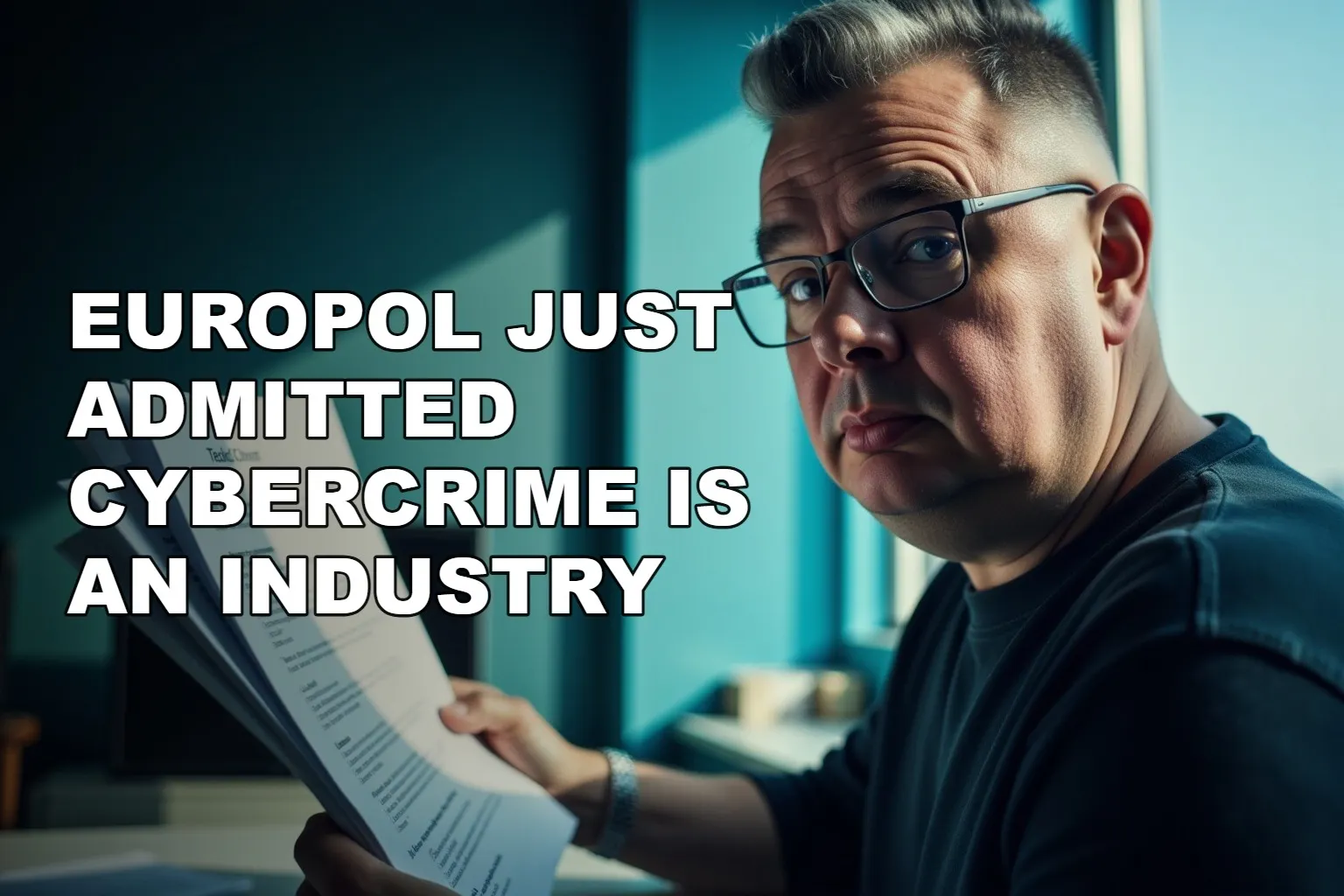 Europol Just Admitted Cybercrime Is an Industry