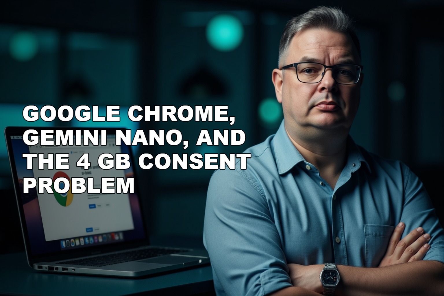 Google Chrome, Gemini Nano, and the 4 GB Consent Problem