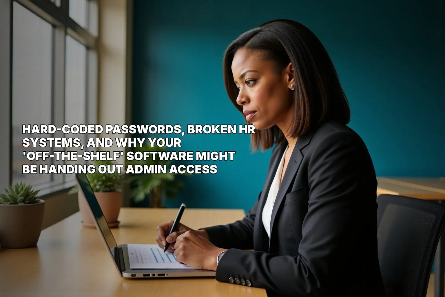 Hard-Coded Passwords, Broken HR Systems, and Why Your 'Off-the-Shelf' Software Might Be Handing Out Admin Access