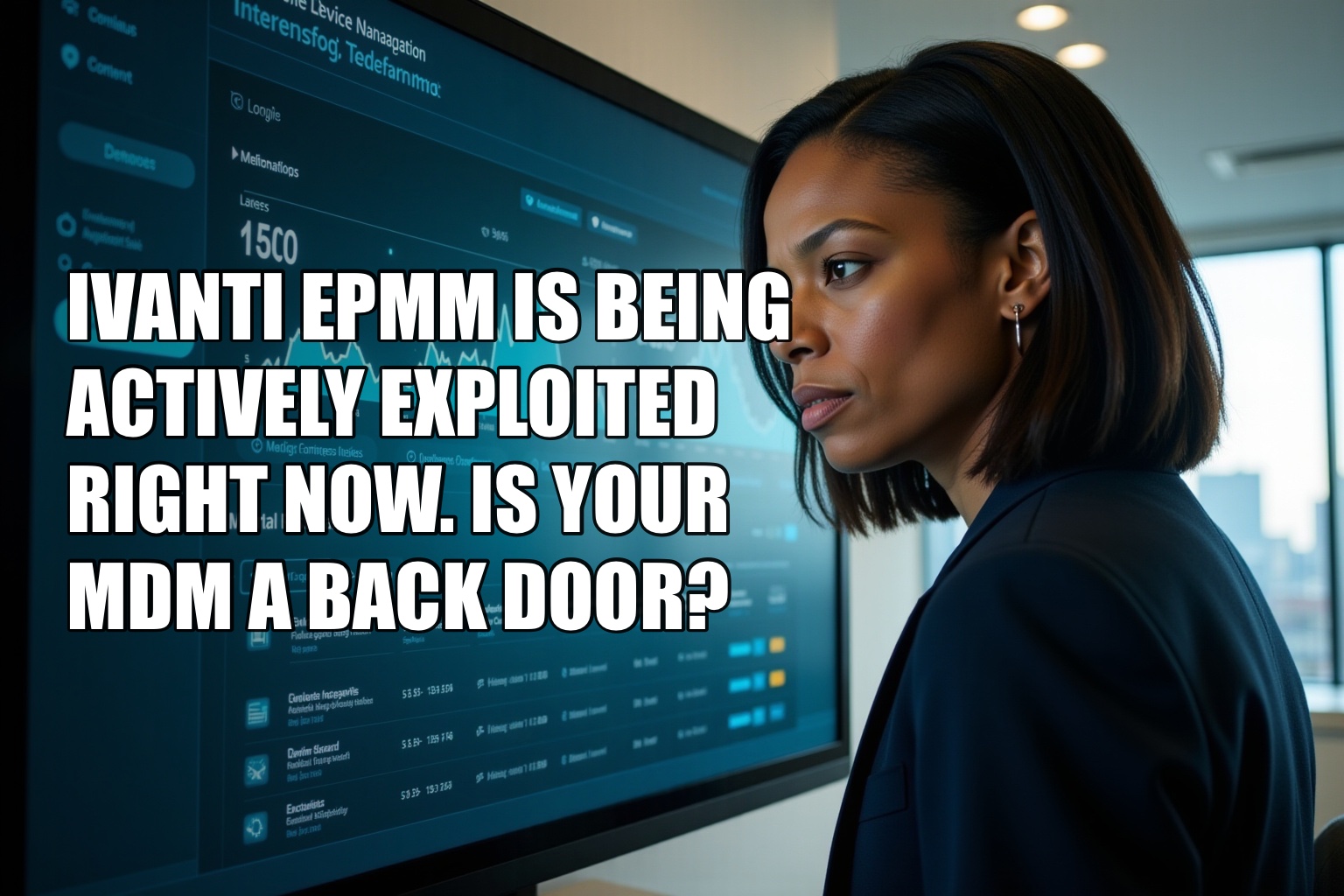 Ivanti EPMM Is Being Actively Exploited Right Now. Is Your MDM a Back Door?
