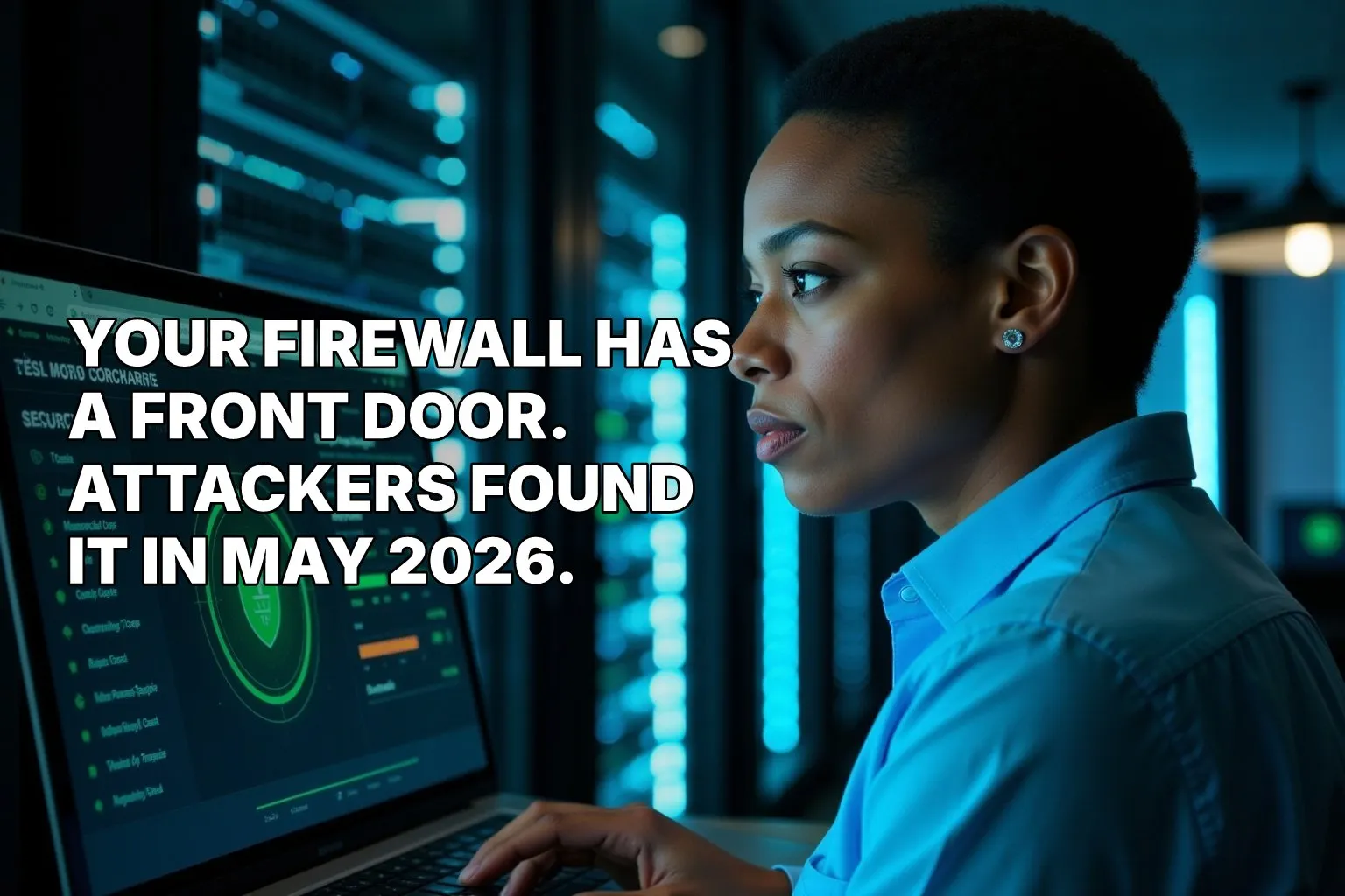 Your Firewall Has a Front Door. Attackers Found It in May 2026.