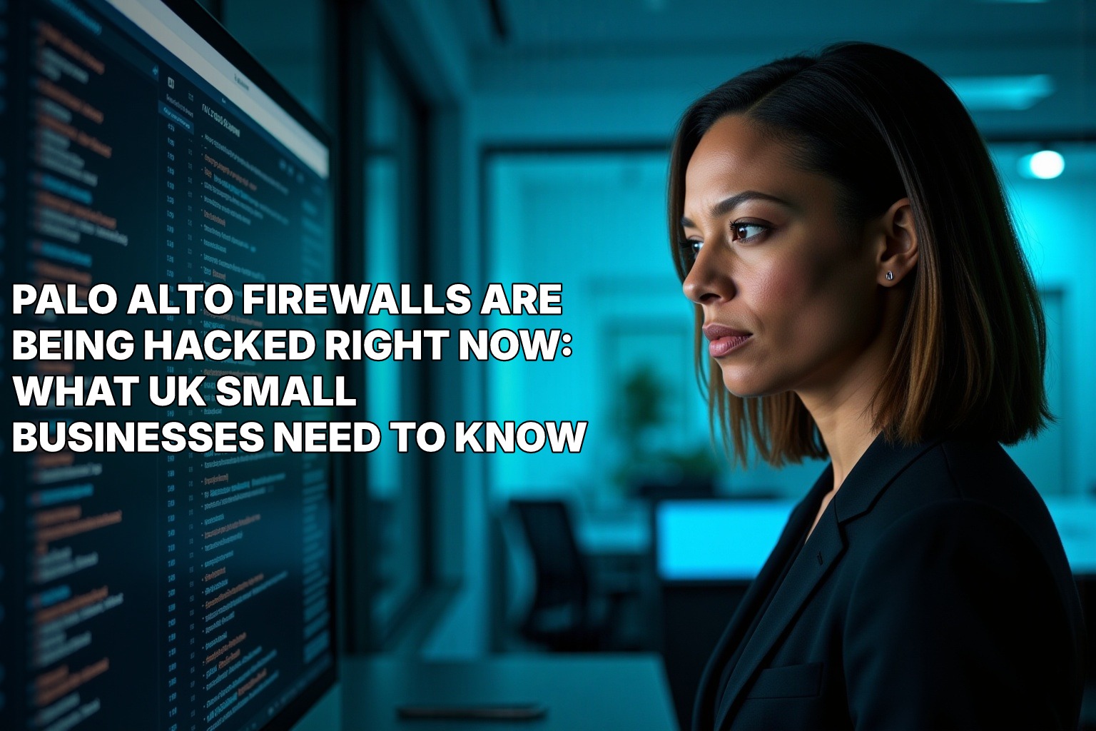 Palo Alto Firewalls Are Being Hacked Right Now: What UK Small Businesses Need to Know