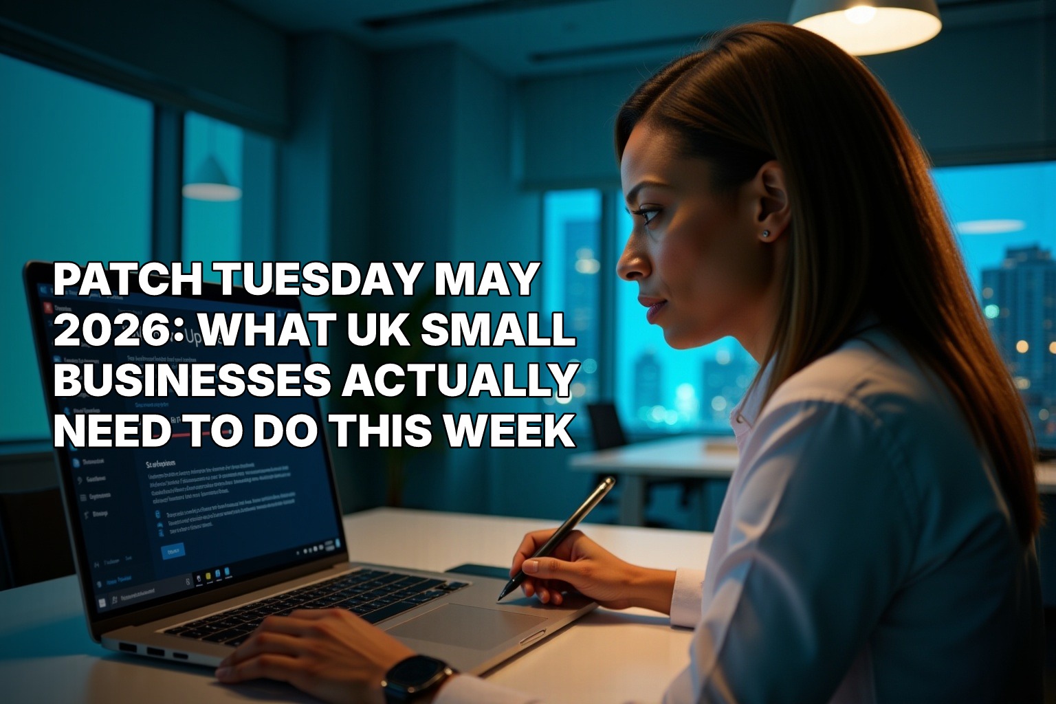 Patch Tuesday May 2026: What UK Small Businesses Actually Need to Do This Week