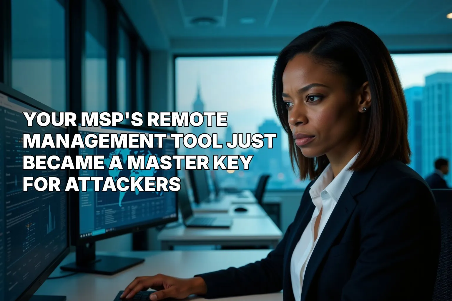 Your MSP's Remote Management Tool Just Became a Master Key for Attackers