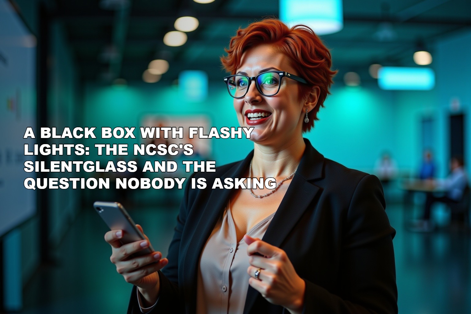 A Black Box with Flashy Lights: The NCSC's SilentGlass and the Question Nobody Is Asking
