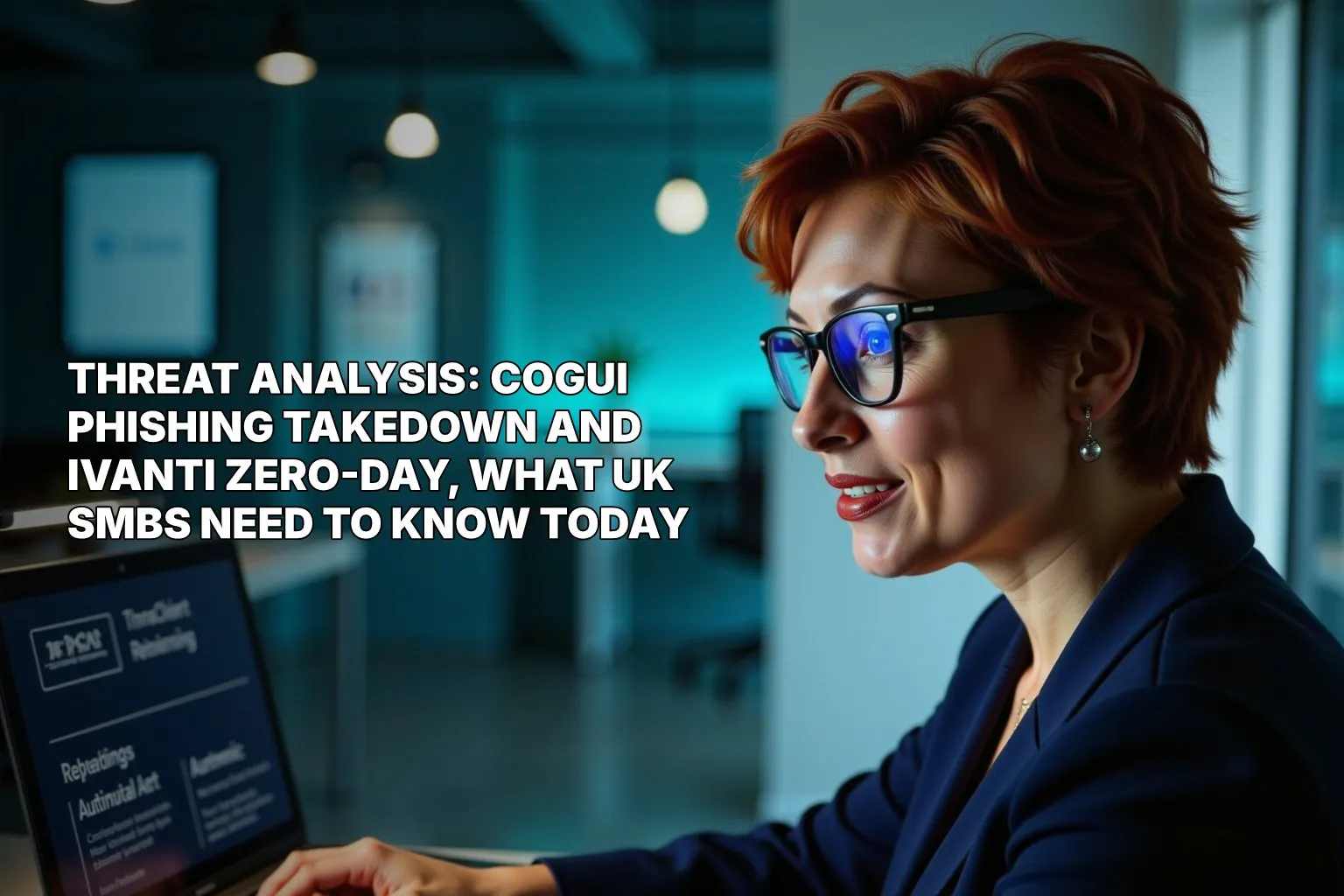 Threat Analysis: CoGUI Phishing Takedown and Ivanti Zero-Day, What UK SMBs Need to Know Today
