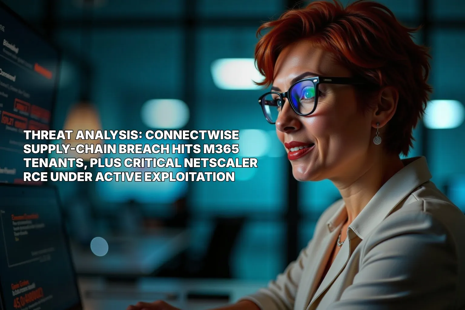 Threat Analysis: ConnectWise Supply-Chain Breach Hits M365 Tenants, Plus Critical NetScaler RCE Under Active Exploitation