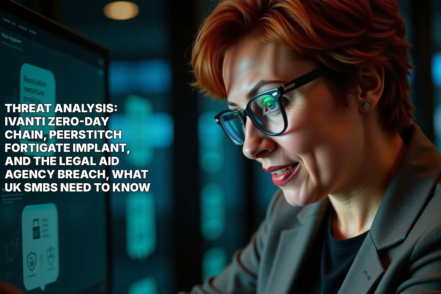 Threat Analysis: Ivanti Zero-Day Chain, PEERSTITCH FortiGate Implant, and the Legal Aid Agency Breach, What UK SMBs Need to Know