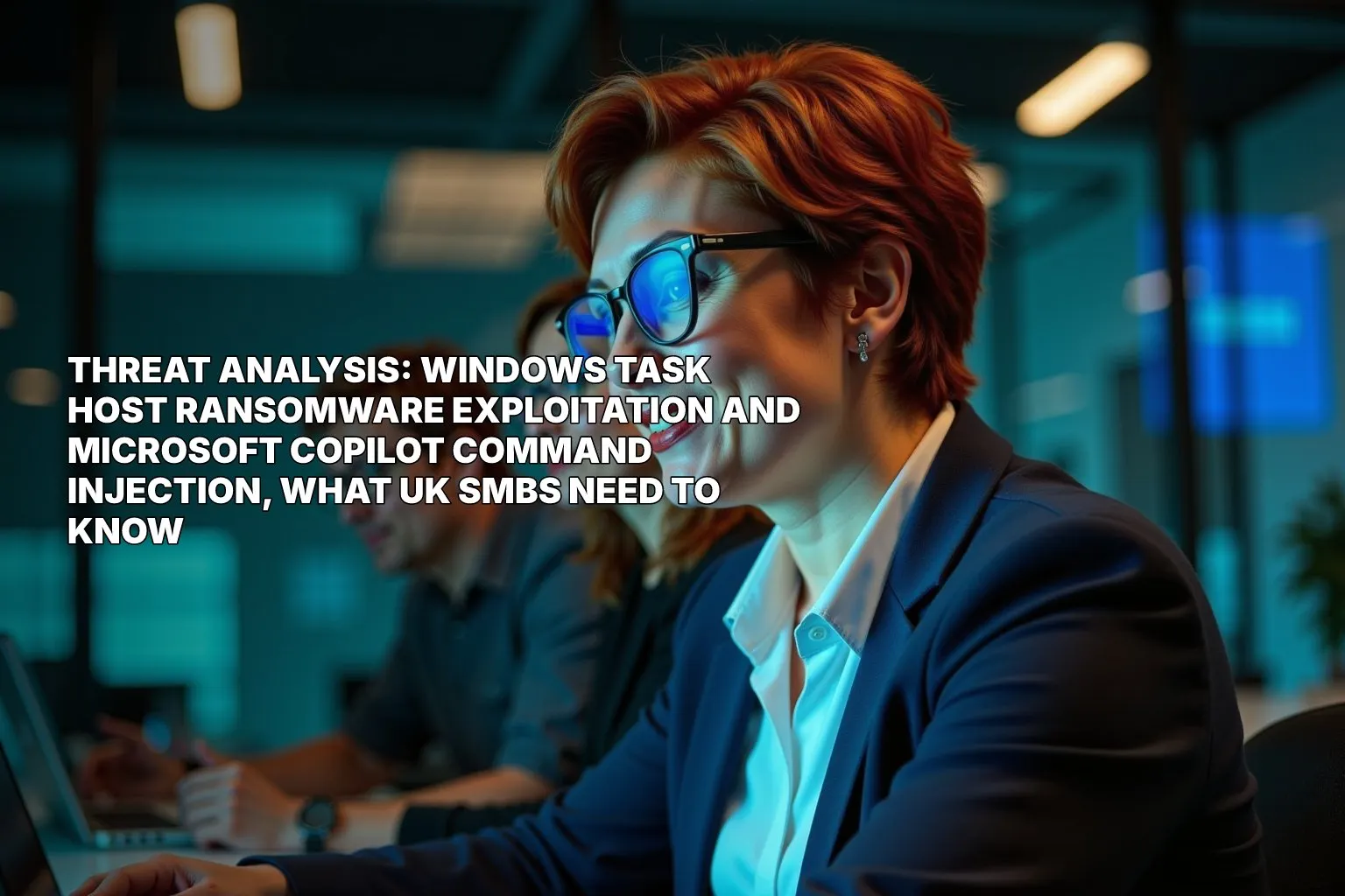 Threat Analysis: Windows Task Host Ransomware Exploitation and Microsoft Copilot Command Injection, What UK SMBs Need to Know