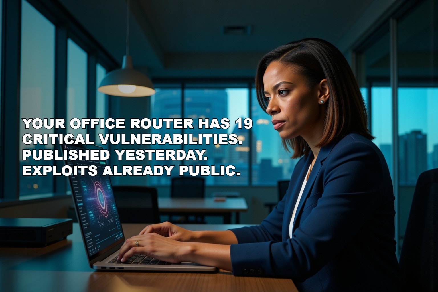Your Office Router Has 19 Critical Vulnerabilities. Published Yesterday. Exploits Already Public.