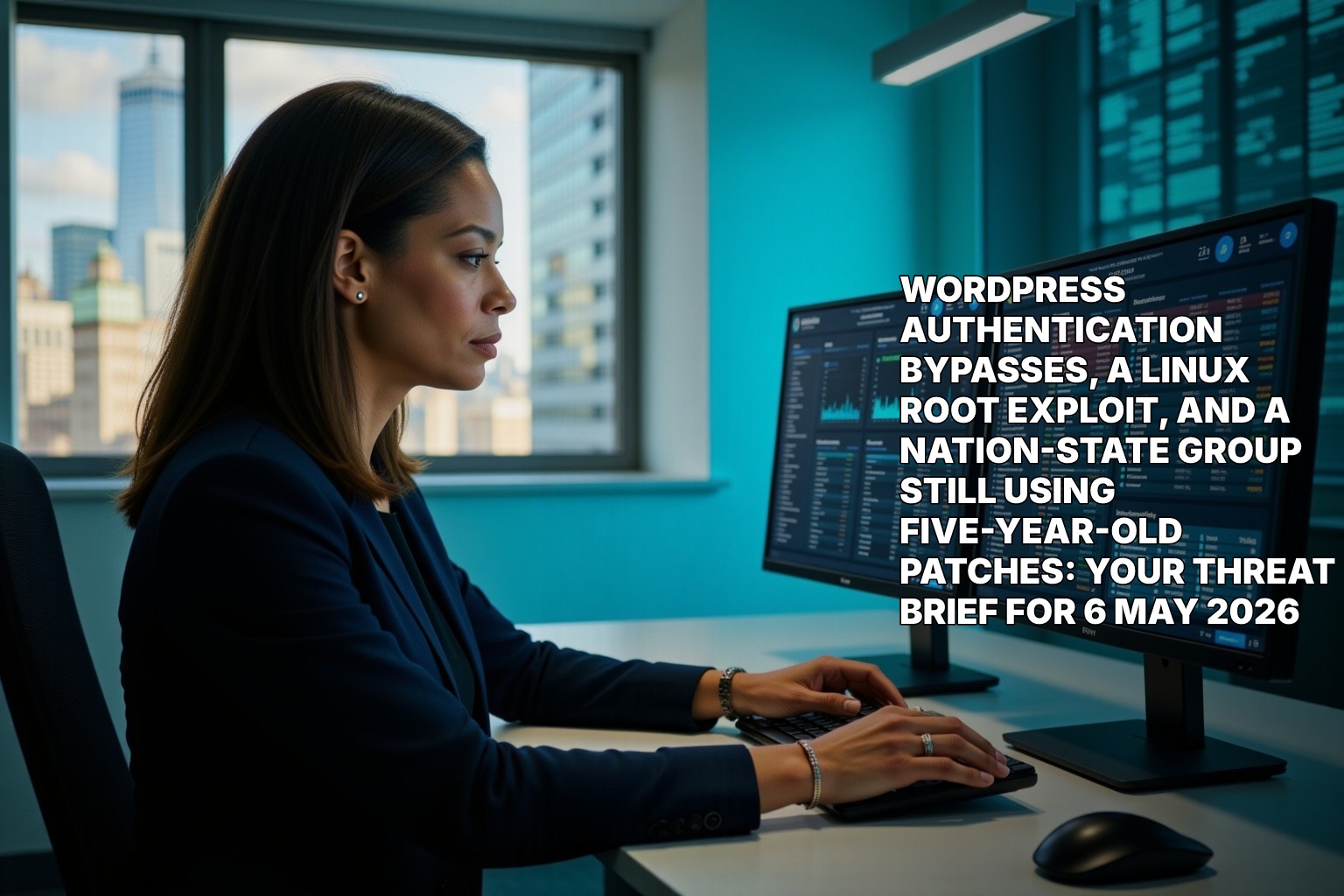 WordPress Authentication Bypasses, a Linux Root Exploit, and a Nation-State Group Still Using Five-Year-Old Patches: Your Threat Brief for 6 May 2026