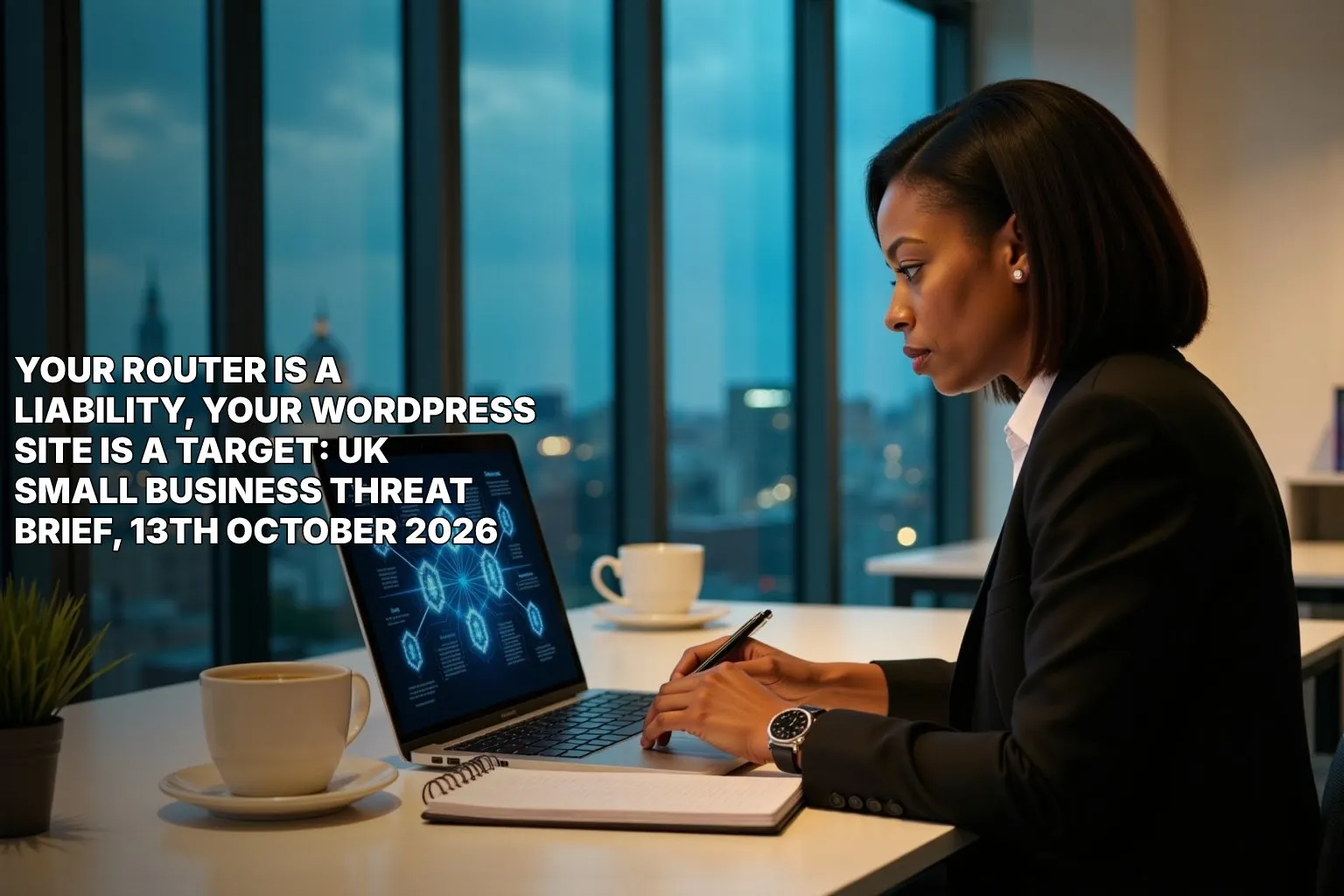 Your Router Is a Liability, Your WordPress Site Is a Target: UK Small Business Threat Brief, 13th October 2026