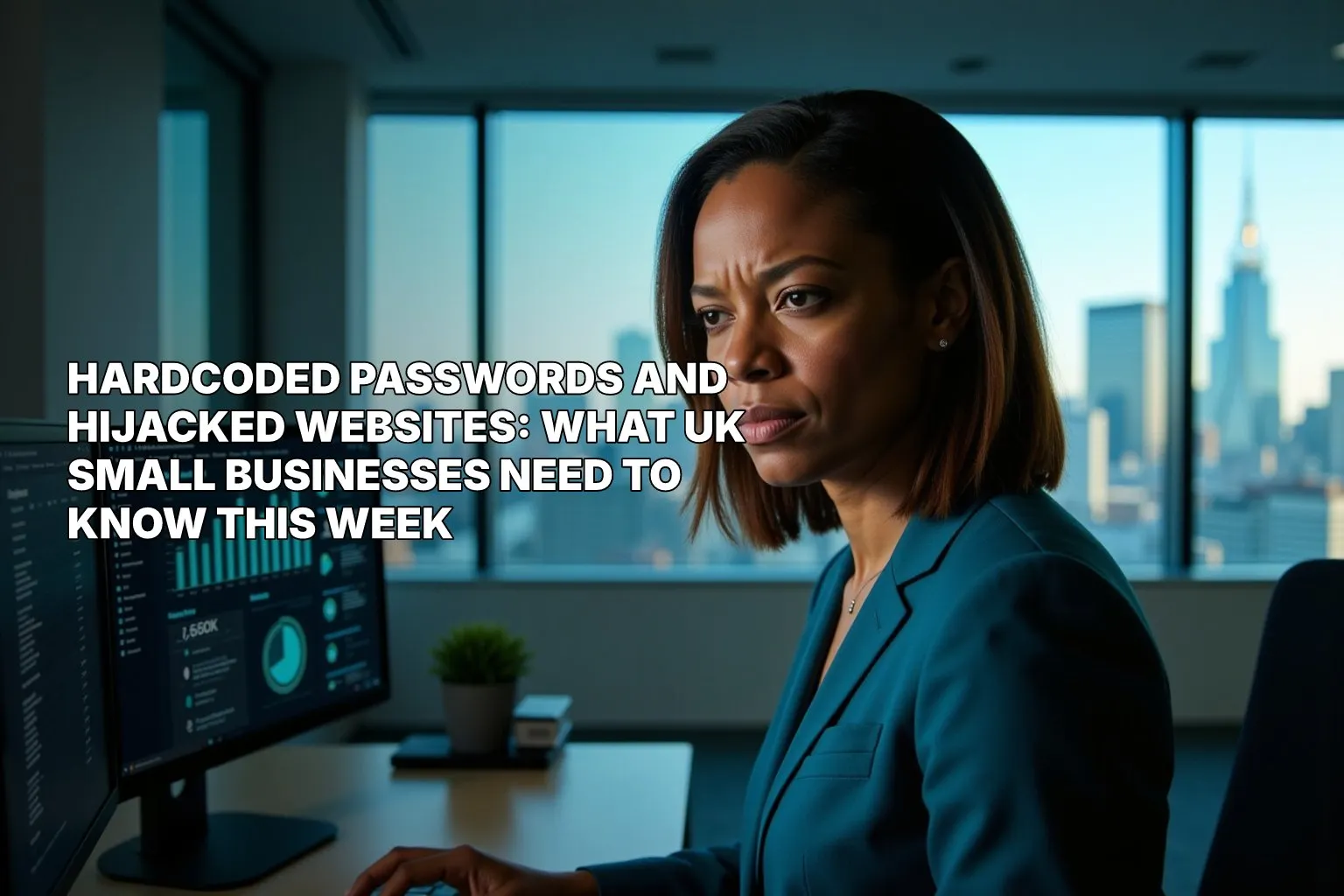 Hardcoded Passwords and Hijacked Websites: What UK Small Businesses Need to Know This Week