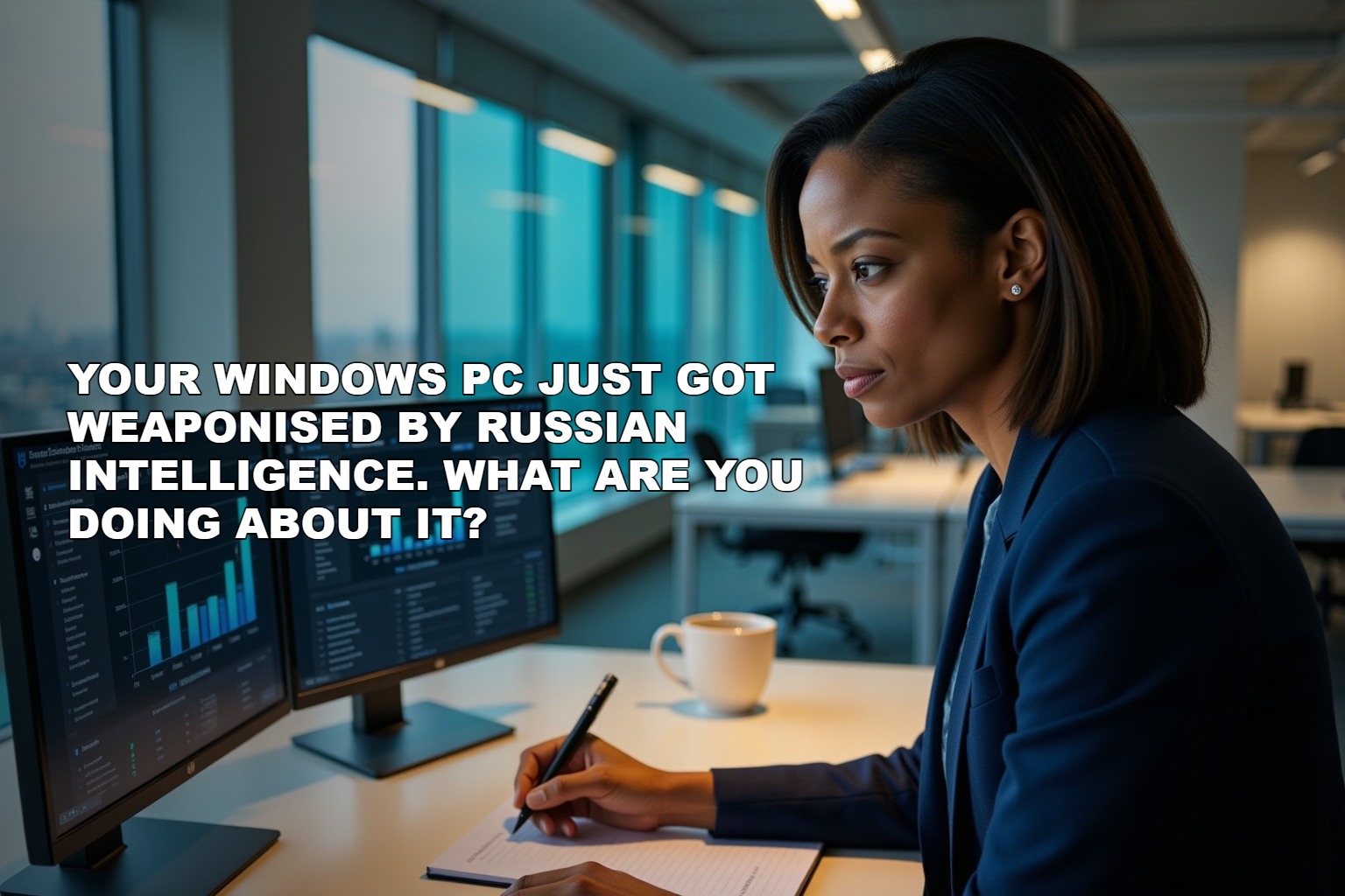 Your Windows PC Just Got Weaponised by Russian Intelligence. What Are You Doing About It?