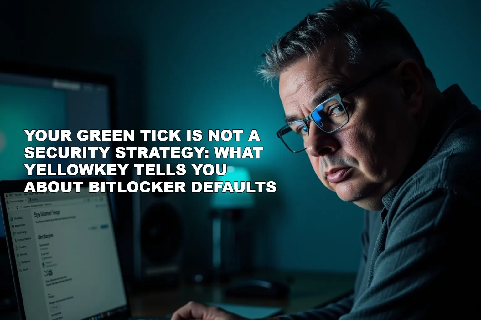 Your Green Tick Is Not A Security Strategy: What YellowKey Tells You About BitLocker Defaults